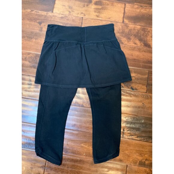 Athleta Black Elation Skort w/ Leggings, Size Medium - Picture 5 of 5